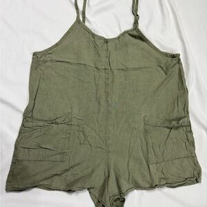 Shinestar Olive Green Romper